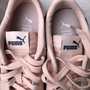 Puma Athletic Shoes Pale Pink/Navy Size 7.5